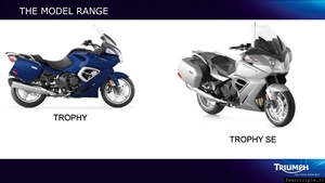 Triumph Trophy 1200 World Press Launch Slides