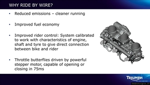 Triumph Trophy 1200 World Press Launch Slides