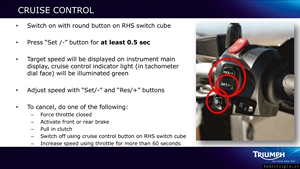 Triumph Trophy 1200 World Press Launch Slides