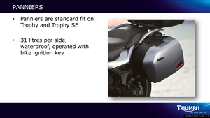 Triumph Trophy 1200 World Press Launch Slides