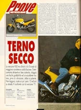 1992 Triumph Triden 900 Motociclismo