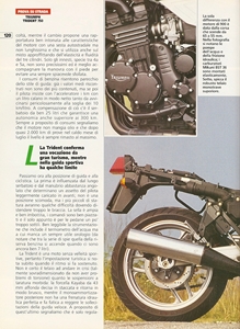 1995  Triumph Trident 750 Motociclismo
