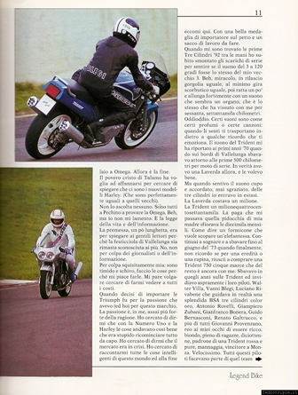 1992 Carlo Talamo Vallelunga Legend Bike