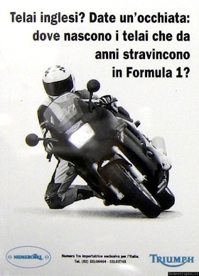 1992 Pubblicit Triumph Trophy