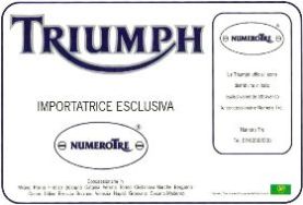 1995 Pubblicità Triumph Numero Tre