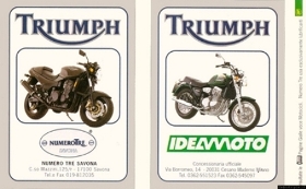 1996 Pubblicità Triumph Numero Tre Speed Triple