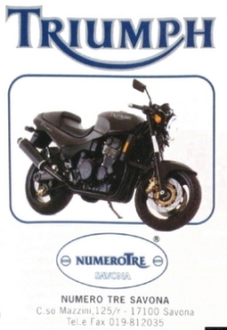 1996 Pubblicità Triumph Numero Tre