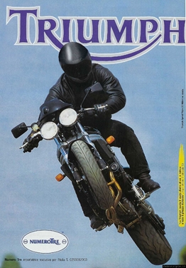 1999 Pubblicità Triumph Numero Tre Speed Triple