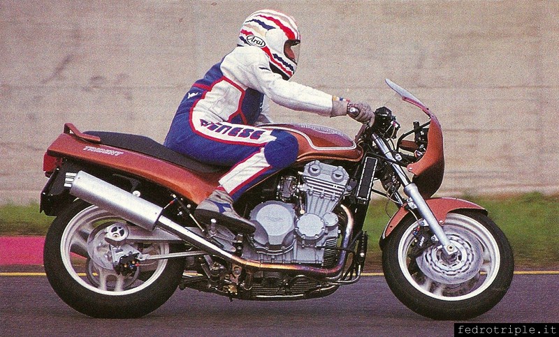 1992 Triumph Trident 750 Vanni Blegi Numero Tre