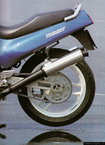 1992 Triumph Trident 750 Vanni Blegi Numero Tre