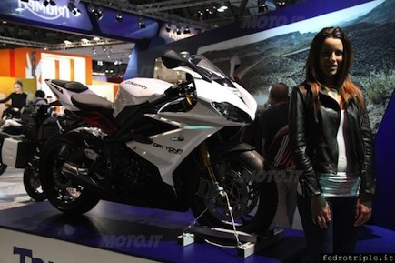 MY2013 Triumph Daytona 675 EICMA MILANO 2012