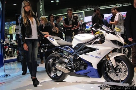 MY2013 Triumph Daytona 675 EICMA MILANO 2012