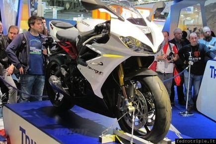 MY2013 Triumph Daytona 675 EICMA MILANO 2012