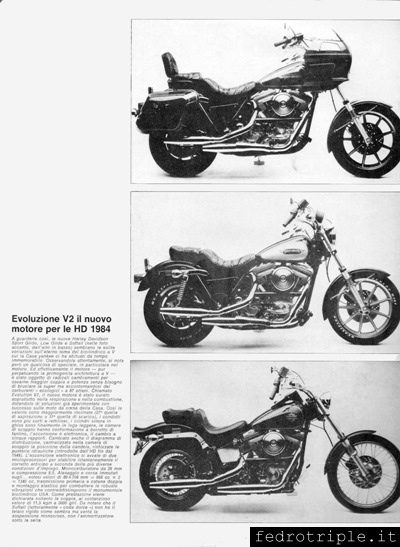 1984 Gamma Harley-Davidson Evolution