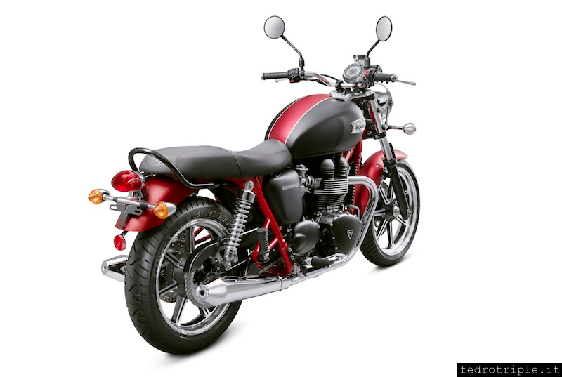 2013 Triumph Bonneville SE Telaio Cranberry Red