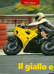 1994 Triumph Speed Triple e Daytona Super III - Motociclismo Luglio 1994
