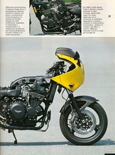 1994 Triumph Speed Triple e Daytona Super III - Motociclismo Luglio 1994