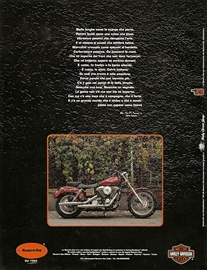 1994 pubblicità Harley-Davidson Carlo Talamo