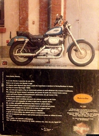 19954 pubblicit Harley-Davidson Carlo Talamo