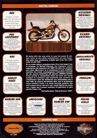 1996 pubblicità Harley Davidson Carlo Talamo Numero Uno