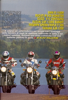 1997 Triumph Speed Tripl T509 Comparativa - Superwheels