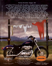 2000 pubblicit Harley Davidson Carlo Talamo Numero Uno