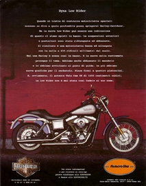 2000 pubblicit Harley Davidson Carlo Talamo Numero Uno