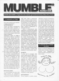 Mumble - Giornalino interno Numero Uno