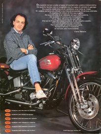 1989 Pubblicit Harley-Davidson Carlo Talamo