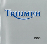 1993 Catalogo Triumph