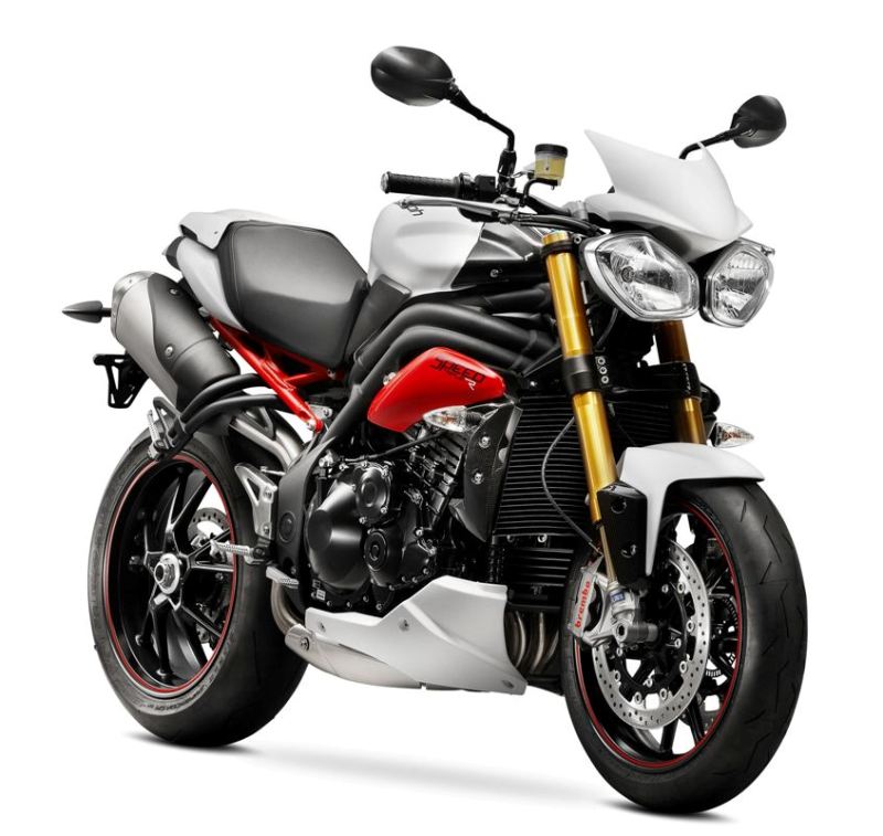 2013 Speed Triple R MY2014 Crystal White