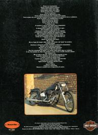 1991 pubblicit Harley-Davidson Harley Davidson Carlo Talamo