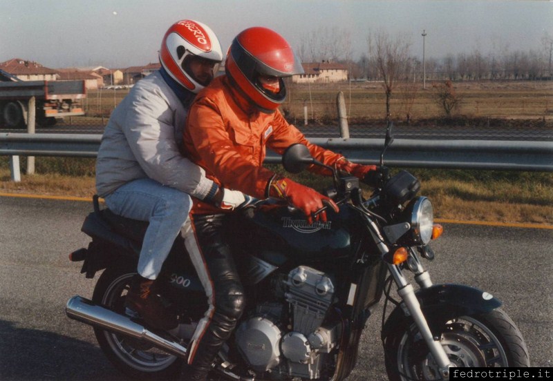 1992 Omologazione Triumph Marene