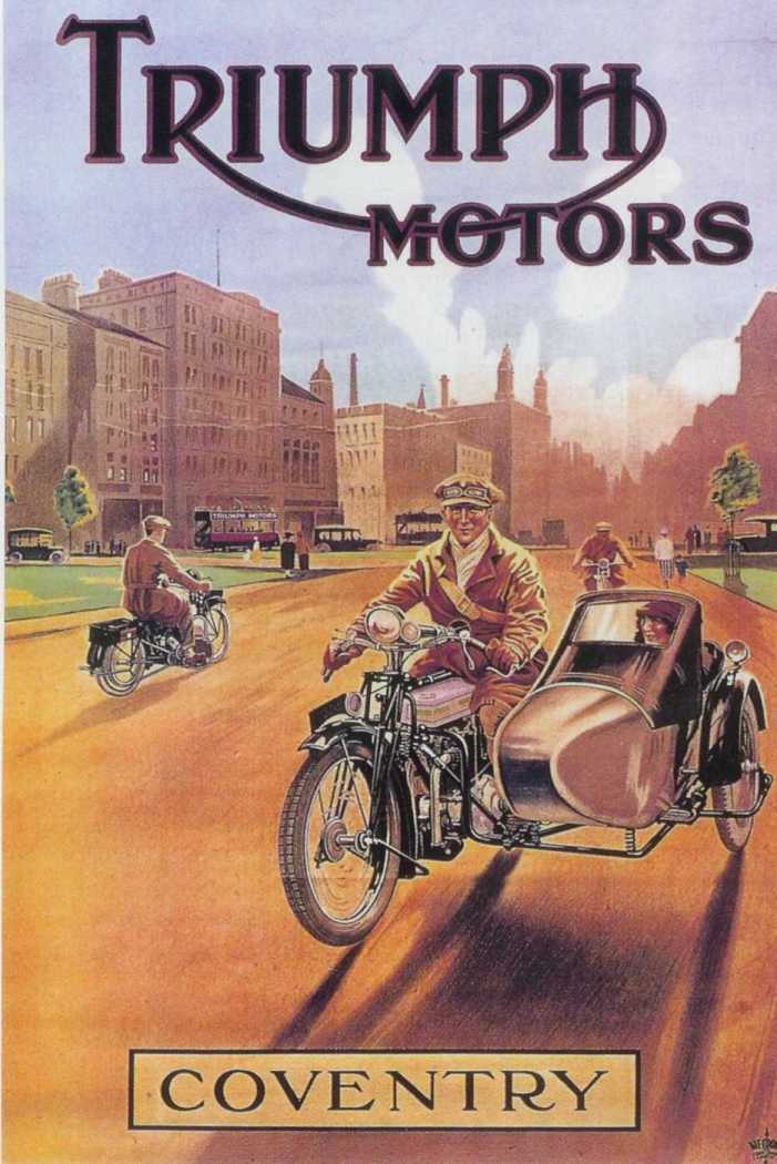 Pubblicità Triumph anni '20