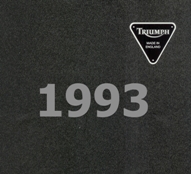 1993 Catalogo Triumph