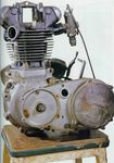 1940 Triumph 3TW engine