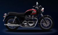 2008 Bonneville T100 Cartella Stampa