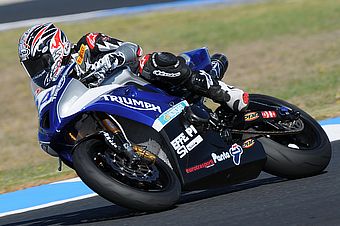 Supersport Philip Island McCoy Triumph Daytona 675