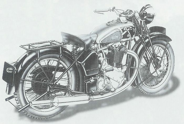 1933 Triumph 6/1 Val Page