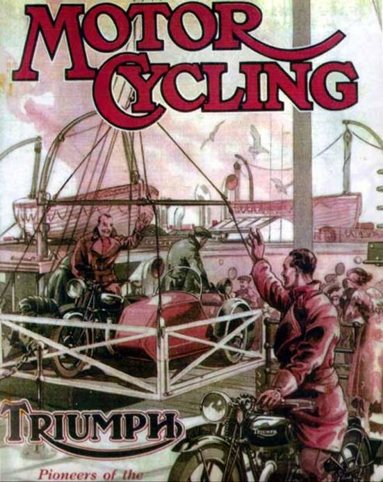 1934 Pubblicità Motor Cycling