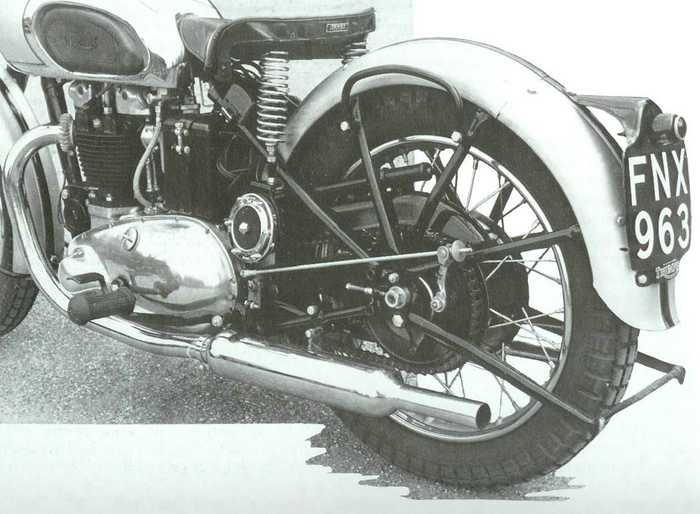 1947 - Triumph Tiger 100 Mozzo Elastico