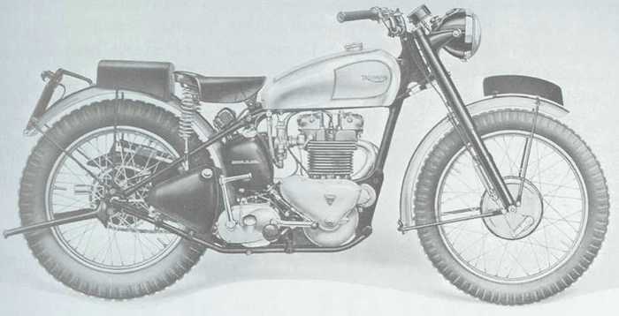 1949 Triumph trophy