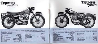 Catalogo Triumph 1955