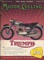 1955 Triumph Pubblicit