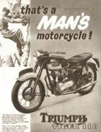 1955 Triumph Pubblicit