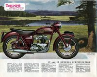 Catalogo Triumph 1956