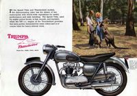 Catalogo Triumph 1956