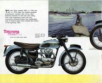 Catalogo Triumph 1956