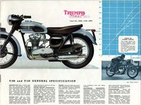 Catalogo Triumph 1956