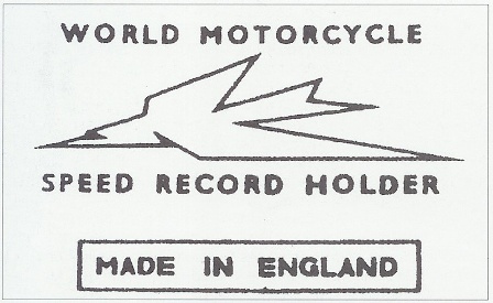 1957 Triumph Speed Record Holder